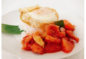 Sweet & Sour Chicken Rice Sweet & Sour Chicken Rice