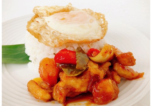 Vietnamese Curry Chicken Rice